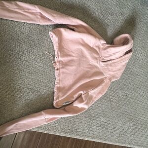 Gymshark Blush Cropped Hoodie